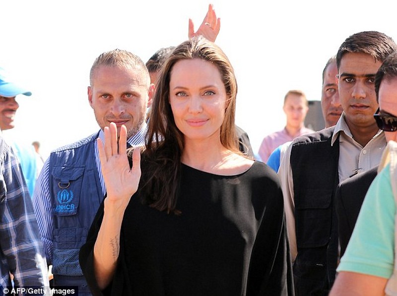 Angelina Jolie Shares Emotional Message During Visit to Jordan Refugee Camps